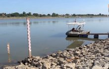 ระดับน้ำโขง จ.หนองคาย ลดต่ำสุดในรอบ 10 ปี