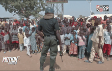 ประธาน IRC เดินทางเยือนศูนย์ผู้พลัดถิ่นในไนจีเรีย