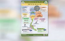 หนาวส่งท้ายปี อุณหภูมิลด 1-3 องศา