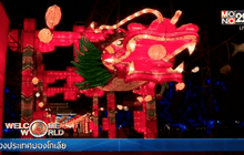 จีนประดับโคมไฟรับเทศกาลตรุษจีน