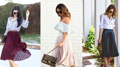 คลาสสิคตลอดกาล! กระโปรงพลีท หลากสไตล์ มิกซ์แอนด์แมทช์ กับชุดไหนก็เริ่ด