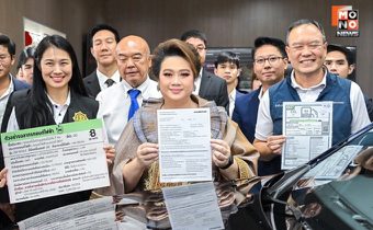 “ศุภมาส” ลุยตรวจโชว์รูมรถ EV บังคับติดฉลาก ระบุ “มาตรฐานทอดสอบระยะทางวิ่ง” ให้ชัด 