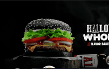 เบอร์เกอร์คิงเปิดตัวเบอร์เกอร์สีดำ