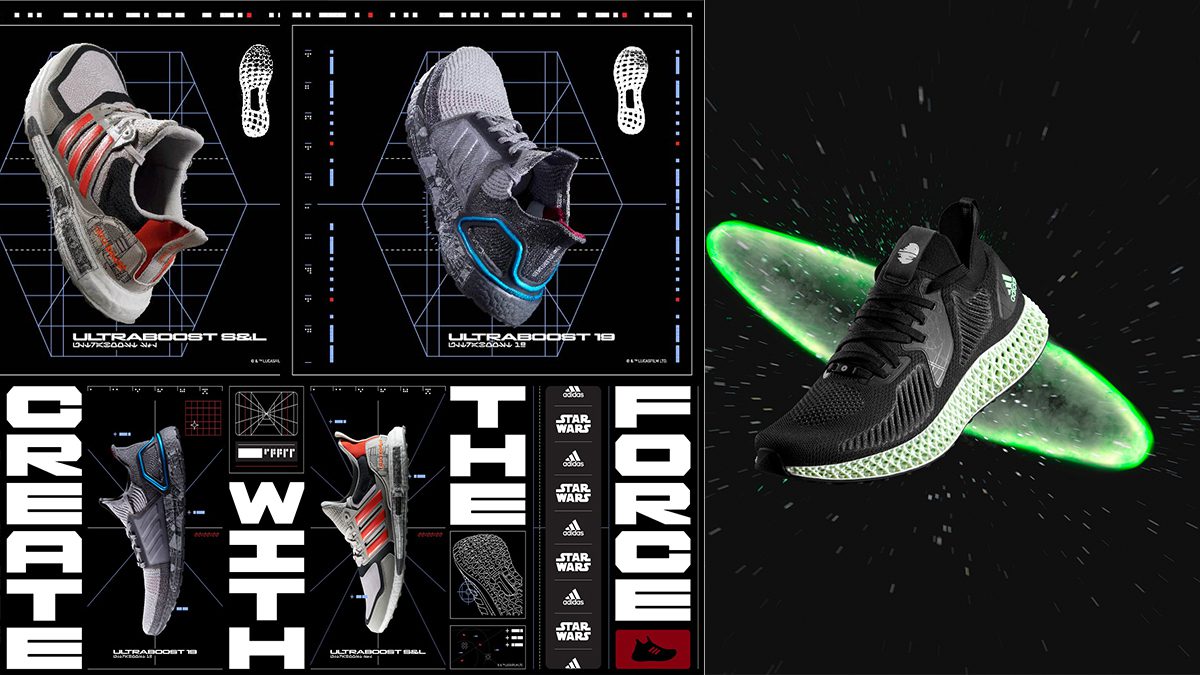adidas จับมือ Lucasfilm เปิดตัวคอลเลคชั่นรองเท้าภาพยนตร์ Star Wars