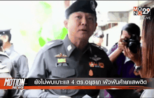 ยังไม่พบเบาะแส 4 ตร.อยุธยา พัวพันค้ายาเสพติด