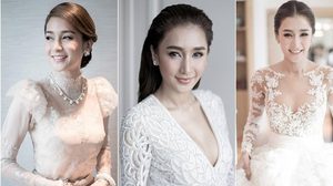 เจาะลึก ชุดแต่งงาน เนย โชติกา 5 ชุดตราตรึง พร้อมลายแทง สำหรับว่าที่เจ้าสาวคนถัดไป