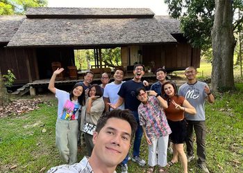 เวียร์ ศุกลวัฒน์ ทำบุญขึ้นบ้านใหม่อย่างเรียบง่ายที่ จ.นครนายก