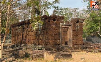 เปิดภาพ “ปราสาทตาเมือนธม” หลังหยุดยิงเกือบเดือน ธงไตรรงค์ปักเด่น ตัวปราสาทยังสมบูรณ์เหมือนเดิม