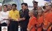 “13 ทีมหมูป่า” ร่วมลอยอังคารส่ง “จ่าแซม”