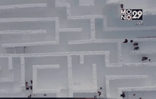 เขาวงกตน้ำแข็งใหญ่ที่สุดในโลกในโปแลนด์