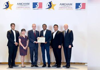 Griffith Foods SEA รับรางวัล AMCHAM Corporate Social Impact Recognition 2024 ในฐานะองค์กรยั่งยืนที่สร้างผลกระทบเชิงบวกต่อชุมชนและสิ่งแวดล้อม