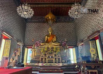 กราบพระพุทธเกสร พระนั่ง พระนอน วัดสามพระยาวรวิหาร สามเสน ซ. 5