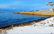 รัสเซียทำความสะอาดน้ำมันรั่วในทะเล