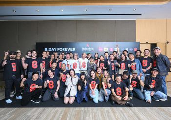 ‘สุกี้-บอย-สมเกียรติ’ แท็กทีม ยกศิลปินค่าย “Bakery Music & Dojo City” ร่วมแถลงข่าวงาน Heineken Experience Presents “B.DAY Forever Concert” ปรากฏการณ์ฉลองคอนเสิร์ตครั้งสำคัญในรอบ 20 ปี เจอกัน 5-7 ธันวาคมนี้ เปิดขายบัตรวันแรก 28 มิถุนายน 2568