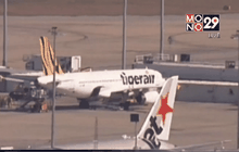 ไทเกอร์แอร์เวย์ลงจอดฉุกเฉินในออสเตรเลีย