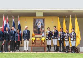 บี.กริม ร่วมสนับสนุนการแข่งขันขี่ม้า รายการ King’s Cup Thailand Championship 2024 อย่างต่อเนื่อง