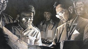 Silpakorn Artists, Again, Portrait Their Beloved King Bhumibol