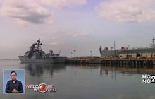เรือกองทัพรัสเซียเยือนฟิลิปปินส์
