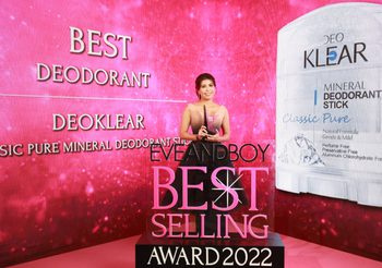 DEOKLEAR การันตีความปัง รับรางวัลยอดขายอันดับ 1 “EVEANDBOY Best Selling Award 2022”
