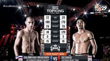คู่ที่ 3 SUPERFIGHT : เดชฤทธิ์ เสถียรมวยไทย VS. ซาลิมคาน อิบรากิมอฟ