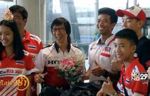 “ก้อง-สมเกียรติ” ฮีโร่โมโตทูบินกลับจากอาร์เจนตินา