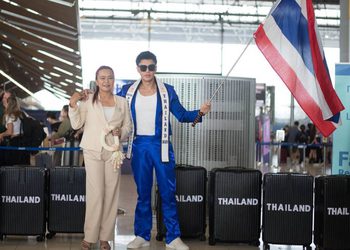 สนามบินแตก! แห่ส่ง “แจ็ค ไททัส” ประกวด Mister Model International 2025 เจ้าตัวประกาศเตรียม “ของเด็ด” ไปโชว์