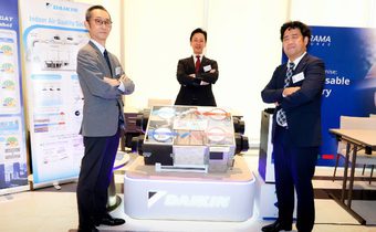 ไดกิ้น พลิกโฉมนวัตกรรมแอร์ “มอบความเย็นสบายพร้อมใช้พลังงานอย่างมีประสิทธิภาพ” เดินหน้าสู่เป้าหมาย Carbon Neutral อย่างครบวงจร