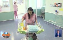 “ชมพู่ ก่อนบ่าย” ควงสามี เปิดใจหลังคลอดลูกชาย “น้องธารา” 