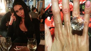 เปย์หนักมาก!! นางแบบรัสเซียโพสต์รูป แหวนเพชรเม็ดโต 300 ล้านบาท!!