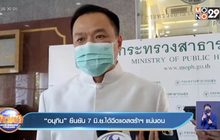 “อนุทิน” ยืนยัน 7 มิ.ย.ได้ฉีดแอสตร้าฯ แน่นอน