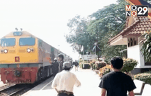 สถานีรถไฟจะนะเปิดบริการหลังเหตุระเบิด