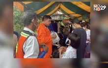 “สิระ” ลงพื้นที่ย่านหลักสี่แจกหน้ากากผ้า