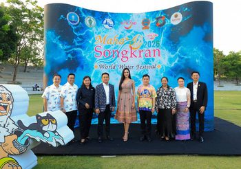 โอปอล-สุชาตา สวยสง่าสะกดทุกสายตา ในลุค “นางรากษสเทวี” นางสงกรานต์ประจำปี 2569 สมฐานะทูตการท่องเที่ยวแห่งประเทศไทย ร่วมงานแถลงข่าว “Maha Songkran World Water Festival 2026”