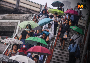 ทั่วไทยมีฝนฟ้าคะนอง ฝนตกหนักบางแห่ง กทม.-ปริมณฑล มีฝนเพิ่ม