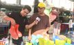 บรรยากาศยามเช้า ตลาดนัดหลังกระทรวงการคลัง