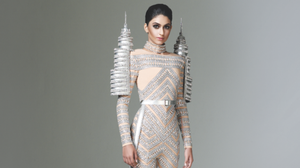 ตามส่อง! ชุดประจำชาติมาเลเซีย ไอเดียบรรเจิด ดึง ตึกแฝดปิโตรนาส เคียงบ่านางงาม