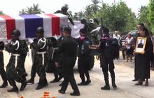 ศพ“อส.ทพ.วีรวิทย์ ธรรมนาม” กลับถึงมาตุภูมิแล้ว