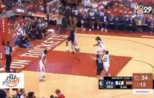 “แจซซ์” สอยจรวดร่วงคาถิ่น NBA เพลย์ออฟรอบ 2