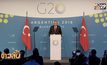 ผู้นำตุรกีต้องการหารือประเด็นสังหารนักข่าวซาอุฯ ใน G20
