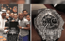 “ฟลอยด์” ควัก 39 ล้านซื้อนาฬิกาฝังเพชรจากดูไบ