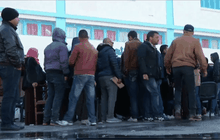 ประท้วงของานในตูนิเซีย