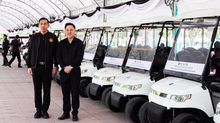 บริษัท เอช เซม เทรดดิ้ง คอร์ปอเรชั่น จำกัด ร่วมกับ จังหวัดพระนครศรีอยุธยา สนับสนุนรถกอล์ฟไฟฟ้าเพื่ออำนวยความสะดวกผู้เข้าร่วมพระราชพิธีถวายบังคมพระบรมศพ สมเด็จพระนางเจ้าสิริกิติ์ พระบรมราชินีนาถ พระบรมราชชนนีพันปีหลวง