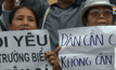 ประท้วงเหตุปลาตายจำนวนมากในเวียดนาม