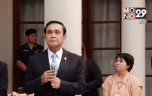 นายกรัฐมนตรี พบสื่อฯ โชว์ลูกคอเพลง “เงียบๆ คนเดียว”