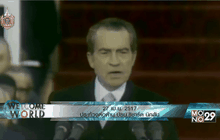 27 เม.ย. 2517 ประท้วงต่อต้าน ปธน.ริชาร์ด นิกสัน