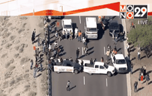 ปิดถนนประท้วงในสหรัฐฯ