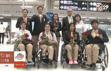 ทัพไทยคว้าอันดับ 7 เอเชียนพาราเกมส์ กลับบ้าน