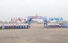 กองทัพอากาศซ้อมโชว์การบินในงานวันเด็กแห่งชาติ