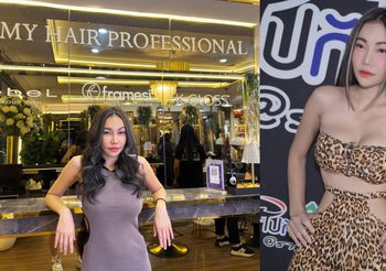 EMMY HAIR PROFESSIONAL ทำสีผมให้ “เอ็มมี่ อมลวรรณ” สวยสุดปัง!!!