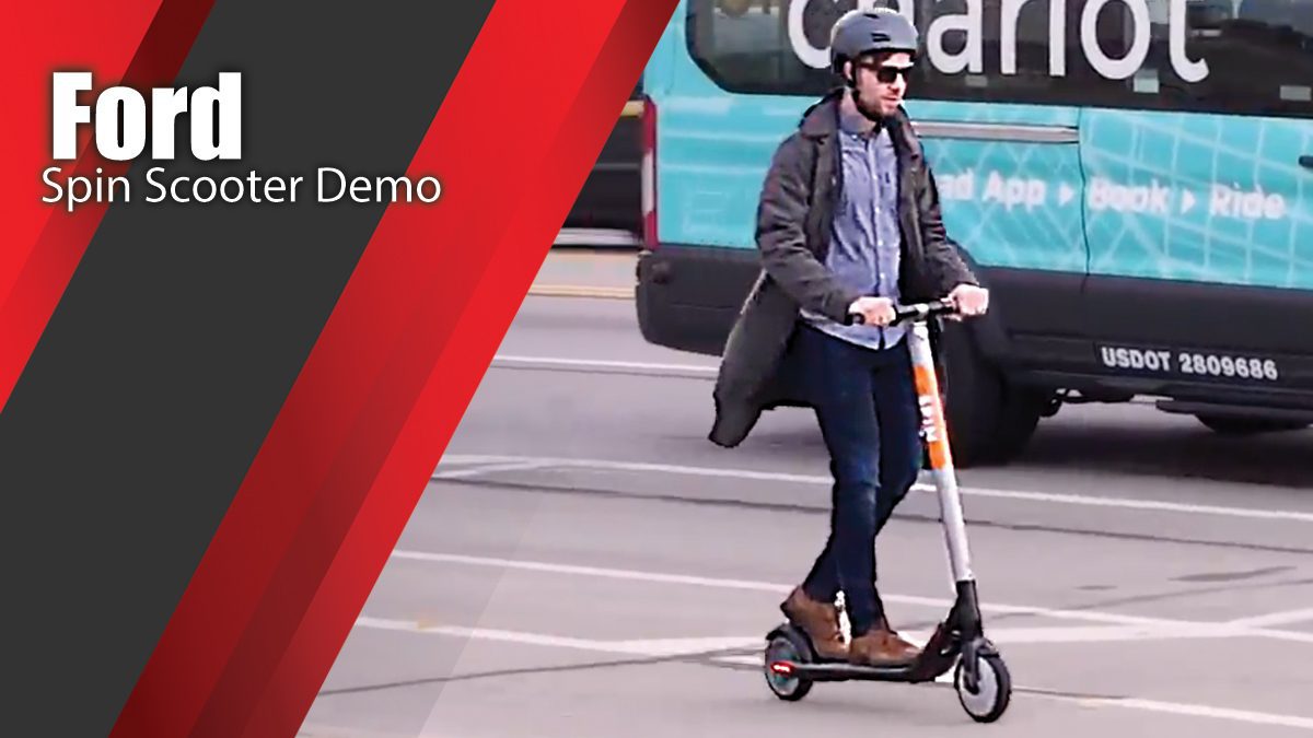 Ford Spin Scooter Demo